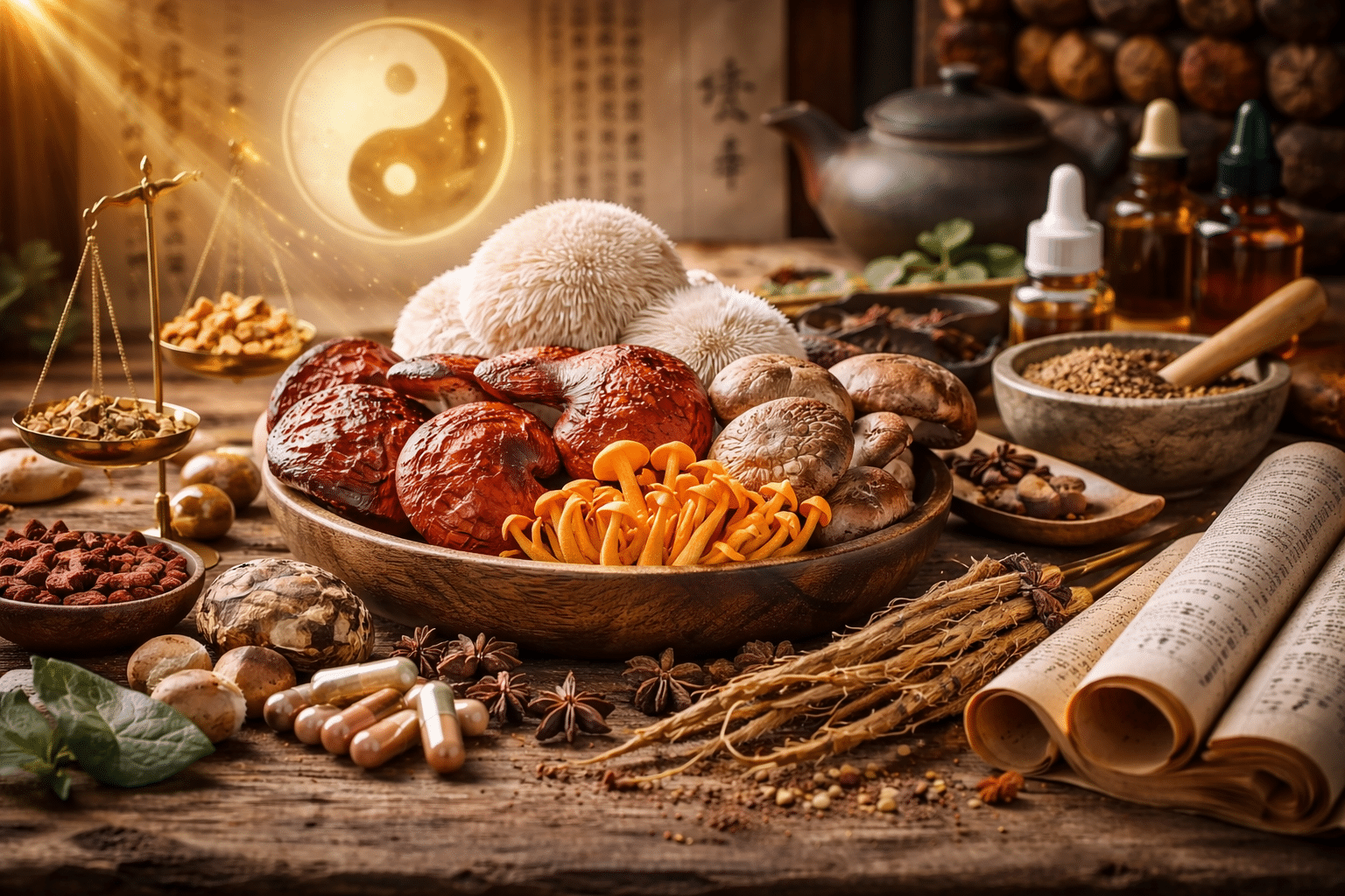 פטריות ורפואה סינית
